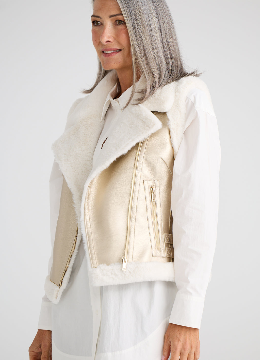 Alba Vest : Gold