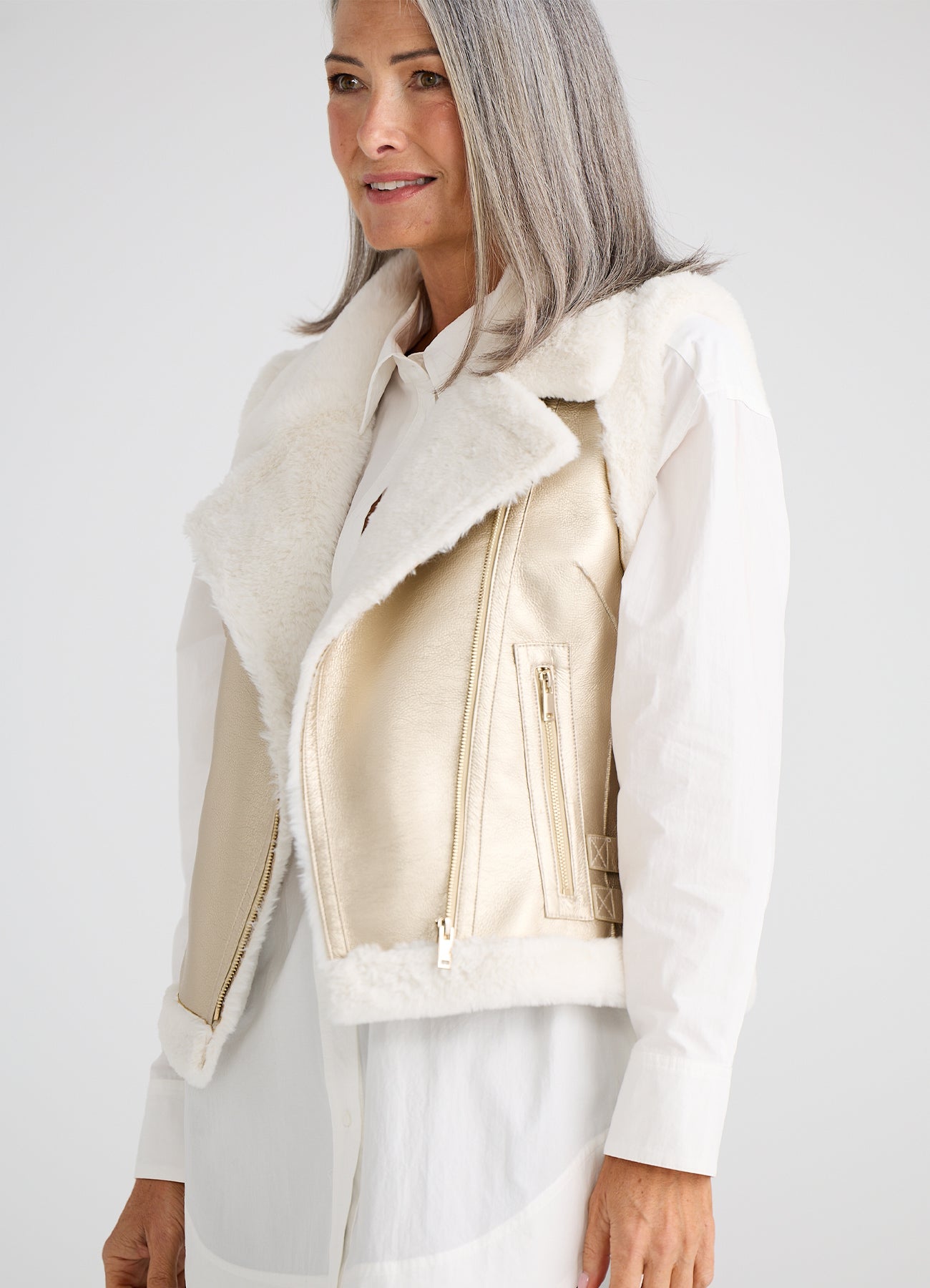 Alba Vest : Gold
