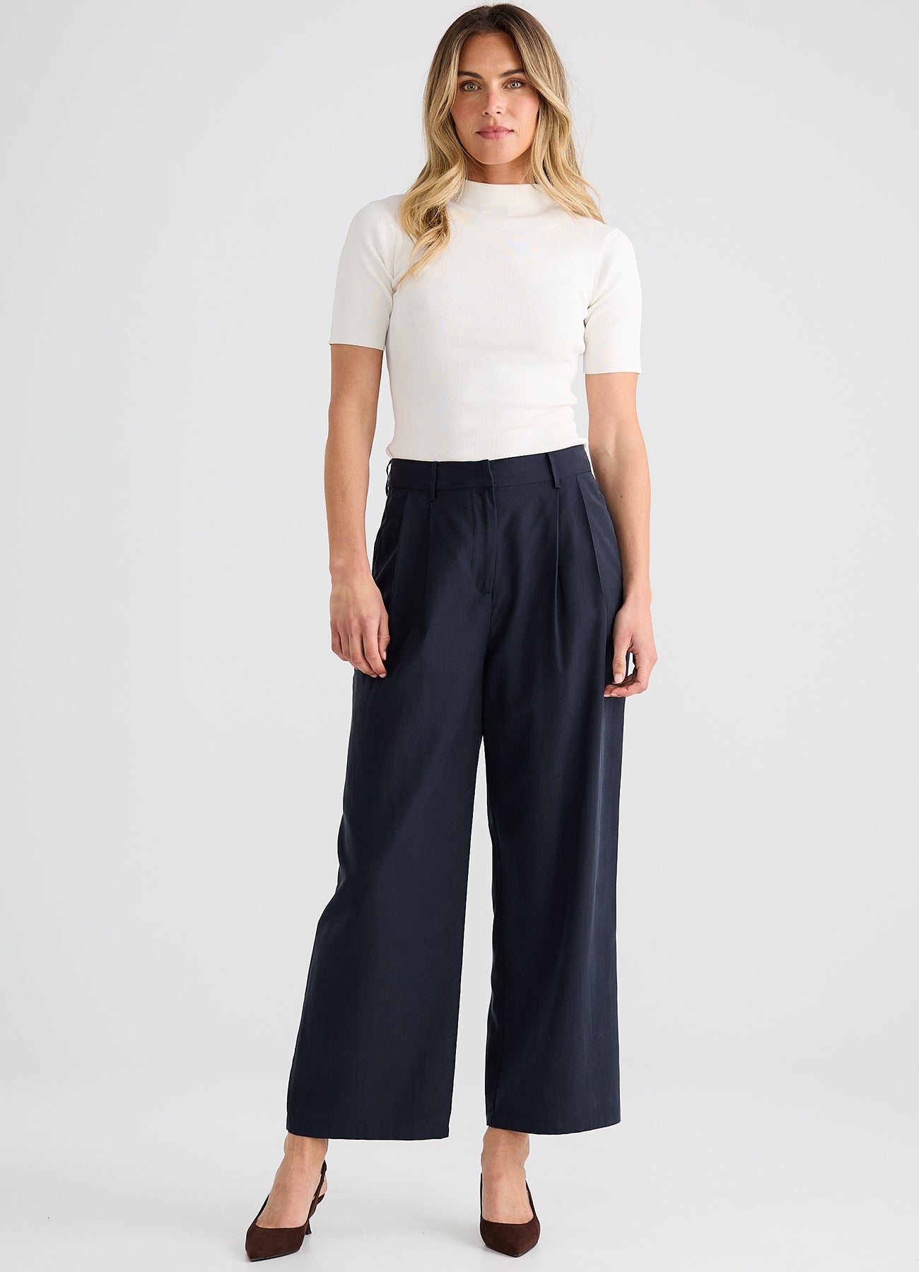 Blair Pant : Navy