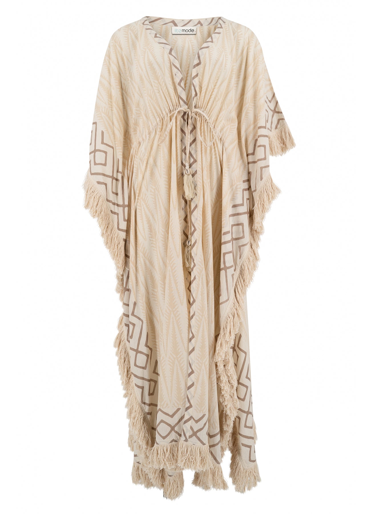 Long Kimono Impresion Tree : Multi