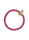 Hair Ties Pineapple : Fuchsia