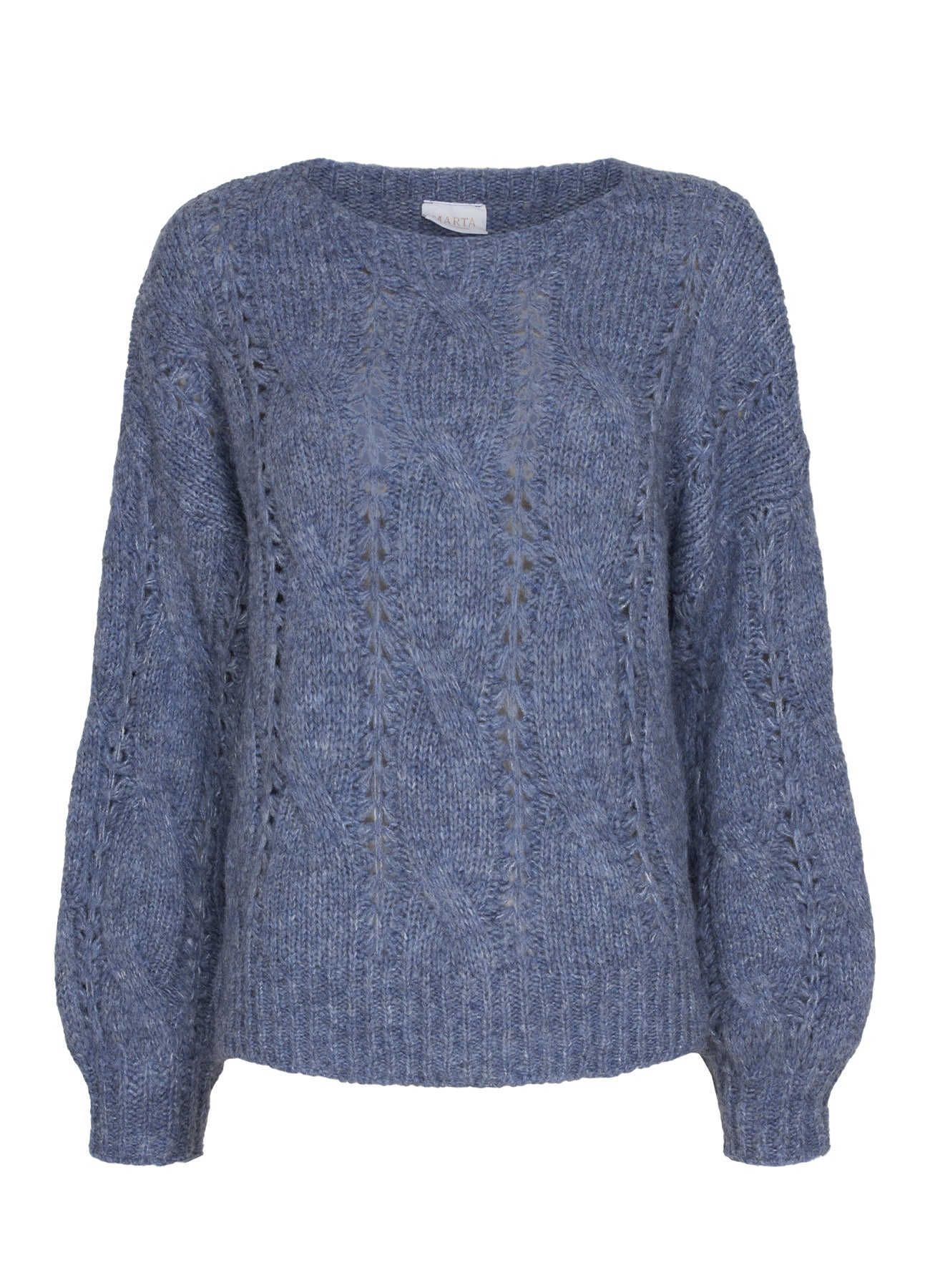 Manon Knit : Jeans Blue 0040
