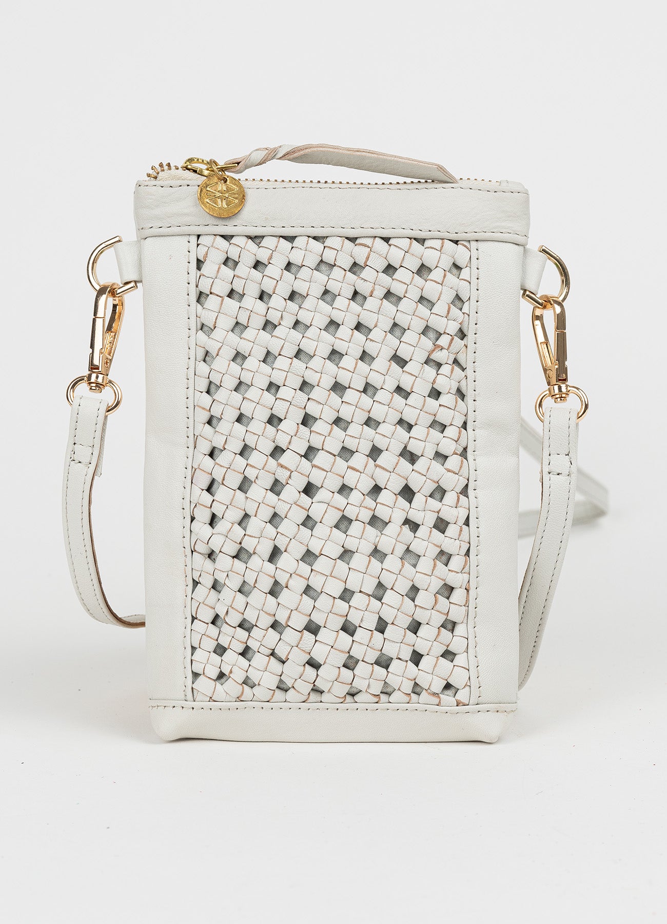 Enna White Crossbody : White