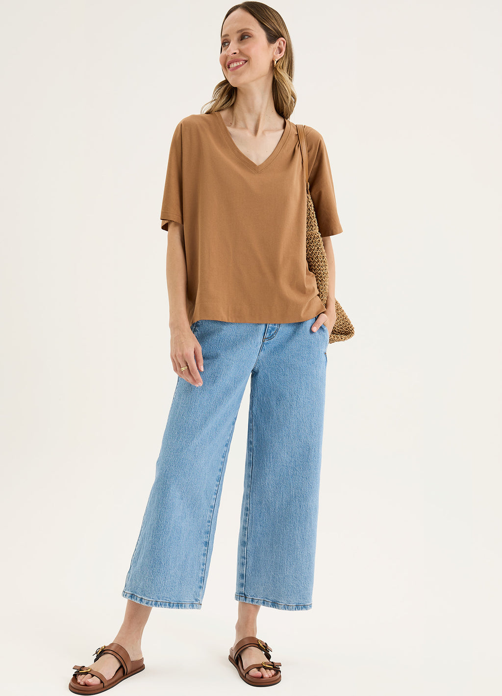 Glass Tee : Nutmeg