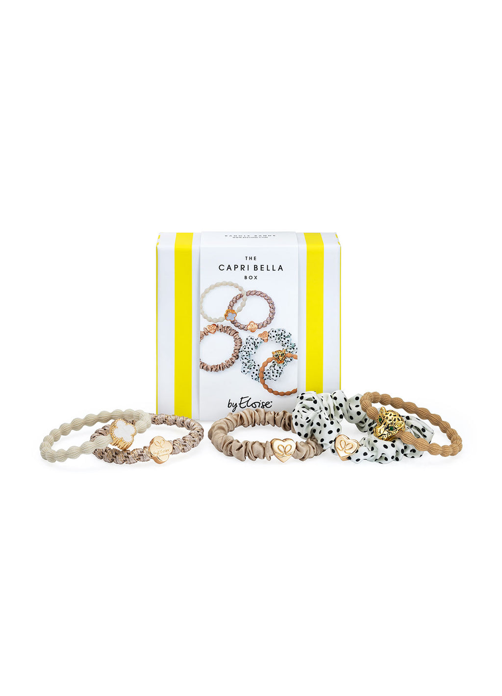 Hair Ties In Box - Capri Bella Box : None