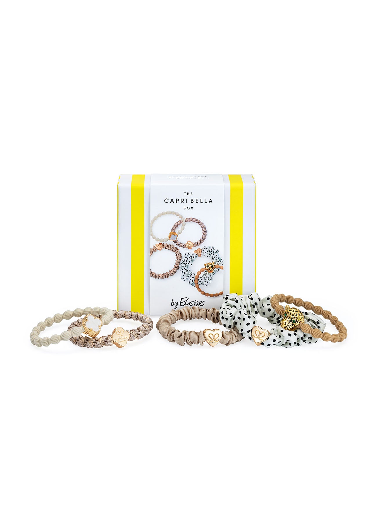 Hair Ties In Box - Capri Bella Box : None