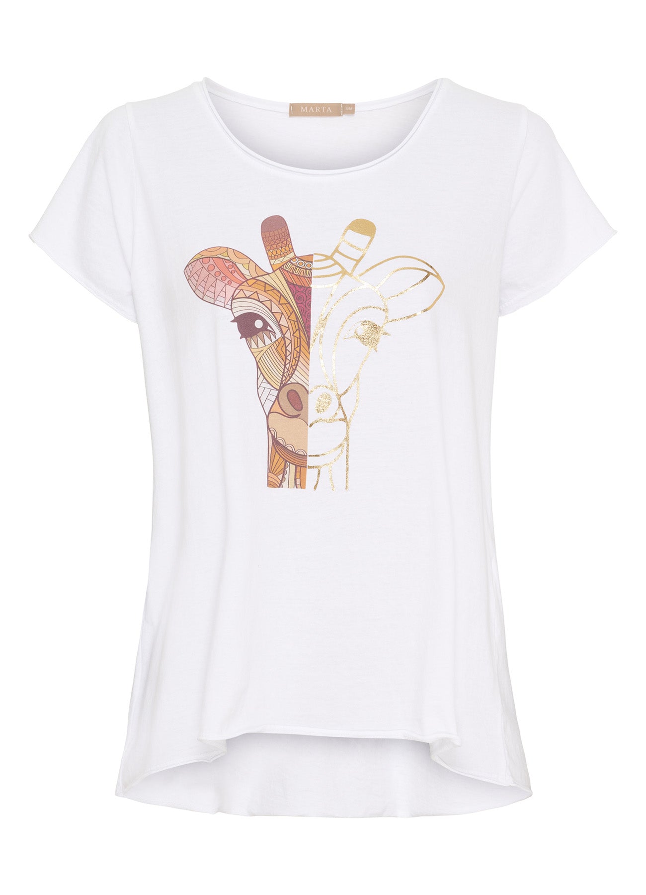 Marie T-Shirt : White Giraf