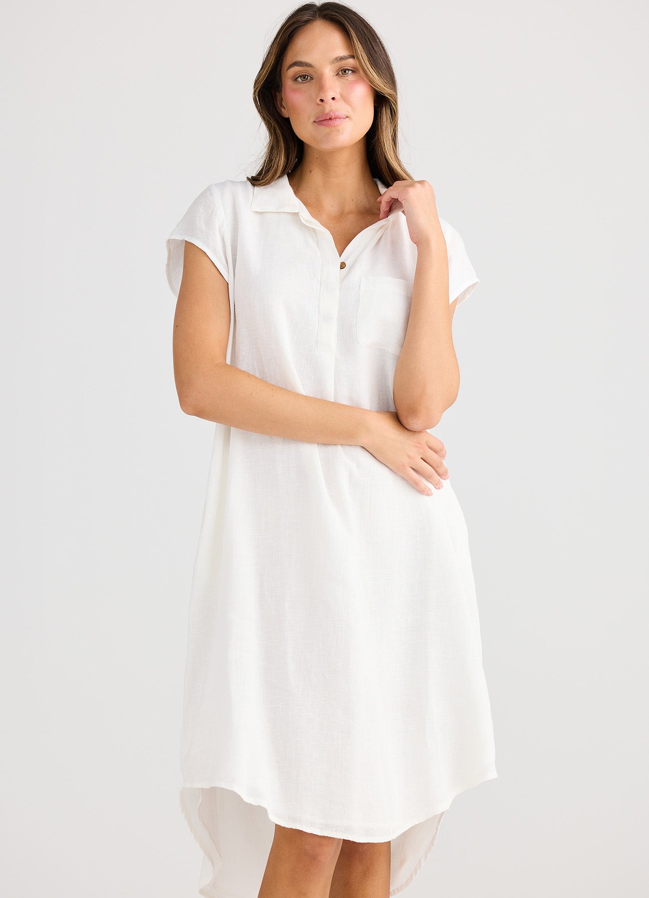 Ahoy Tunic : White