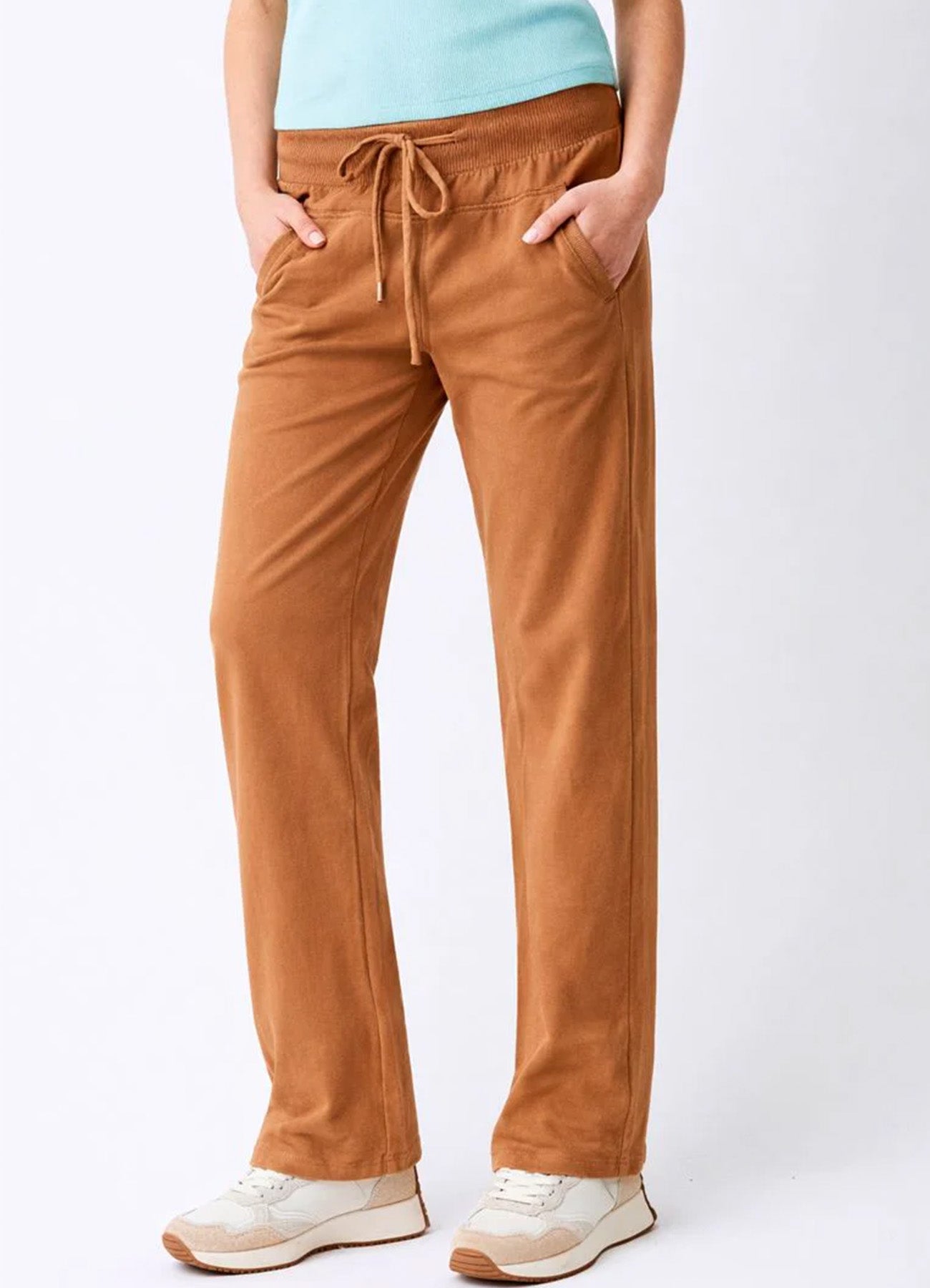 Ultimate Palazzo Joggers : Pecan