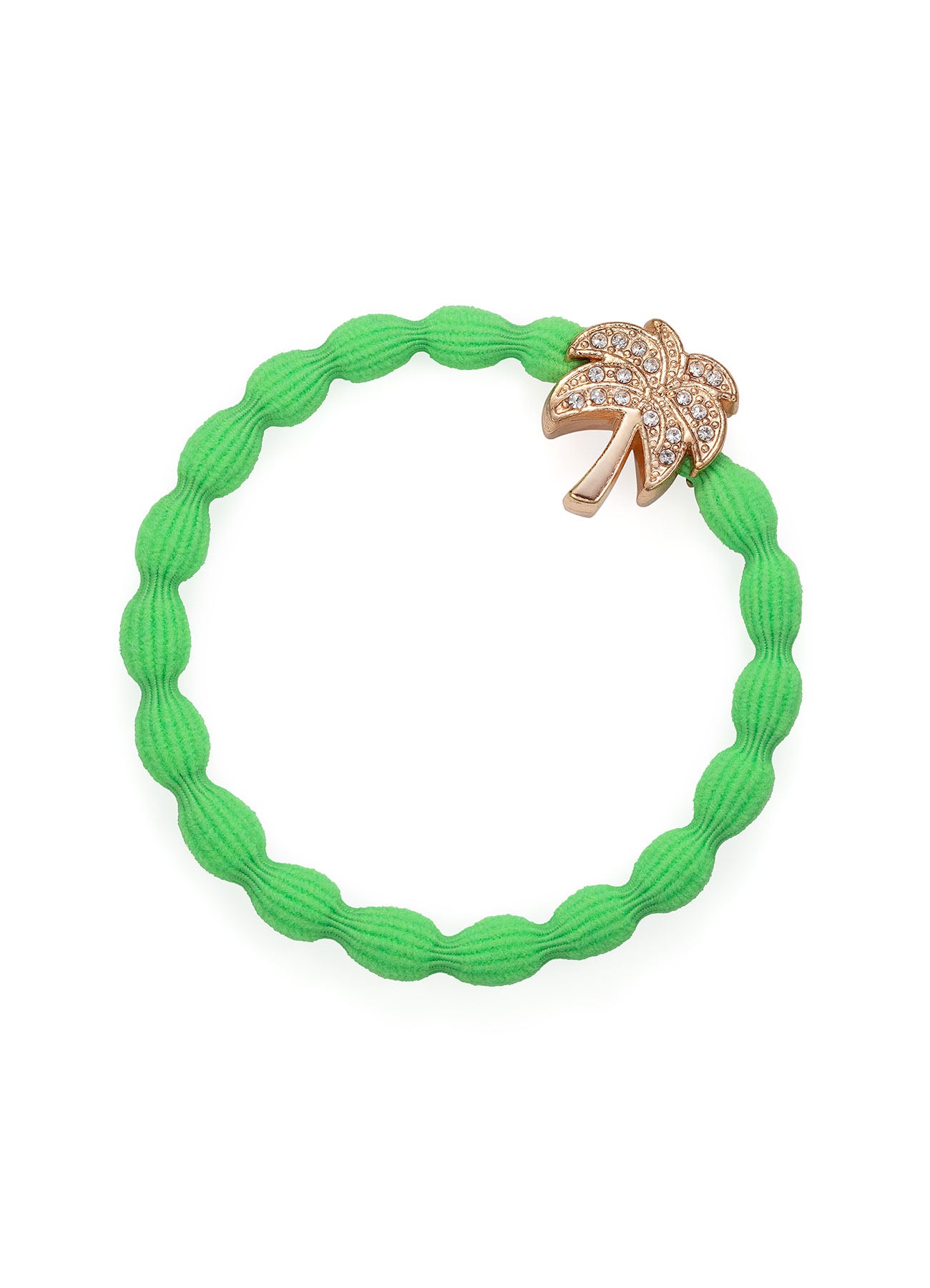 Hair Ties Palm Tree : Neon Green