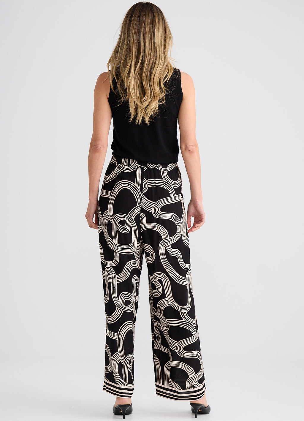Glenda Pant : Ink Lines Print