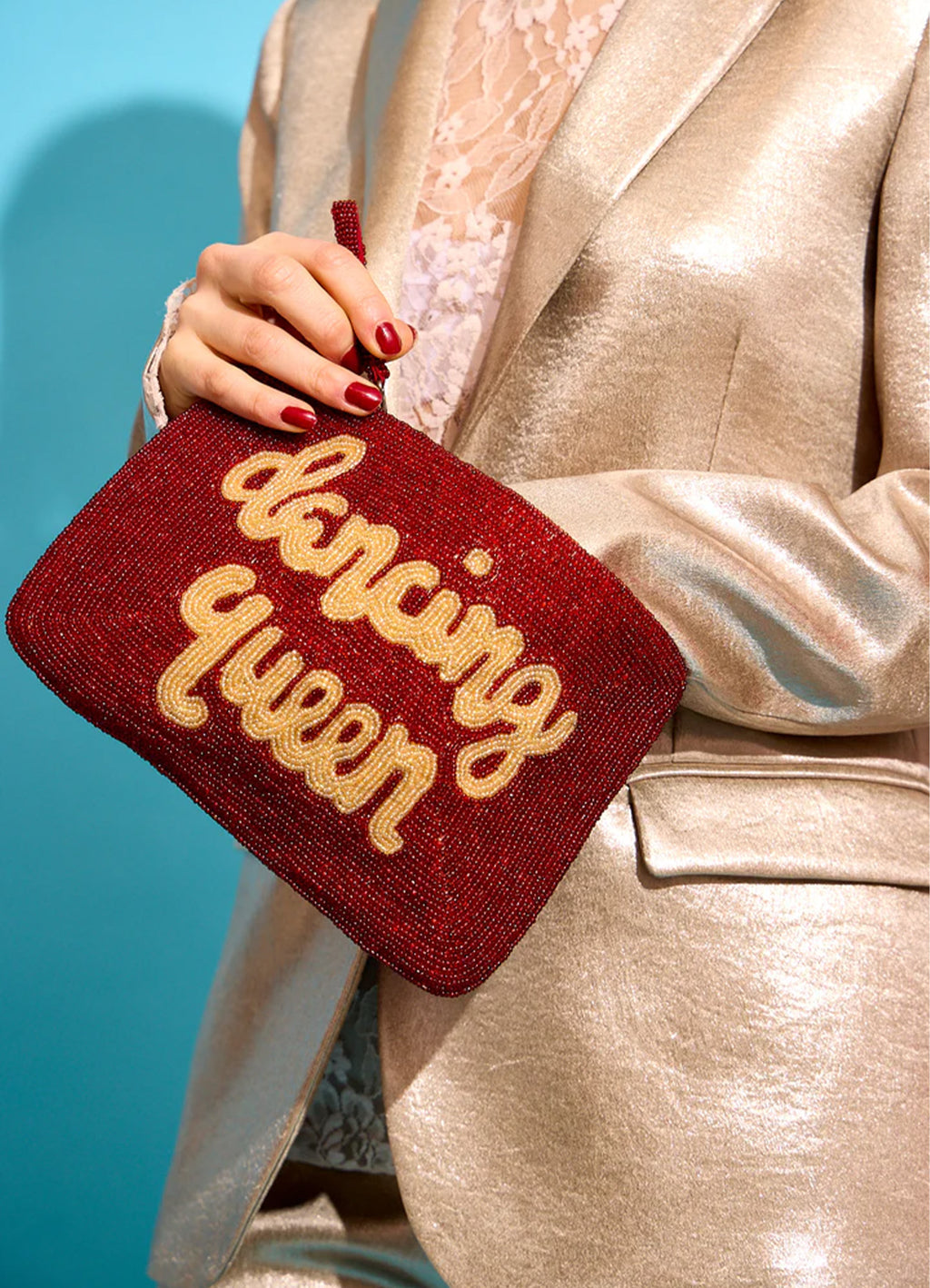 Dancing Queen : Raspberry/Gold