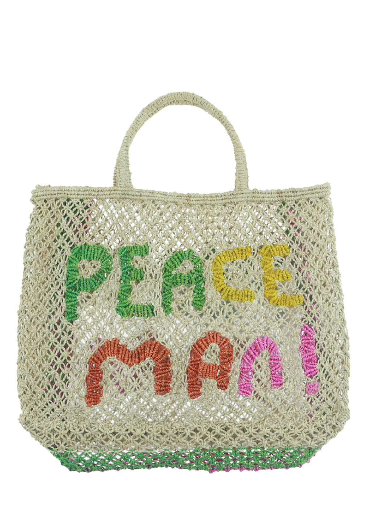 Bevan Peace Man : Natural/Green/Yellow/Peach/Rose
