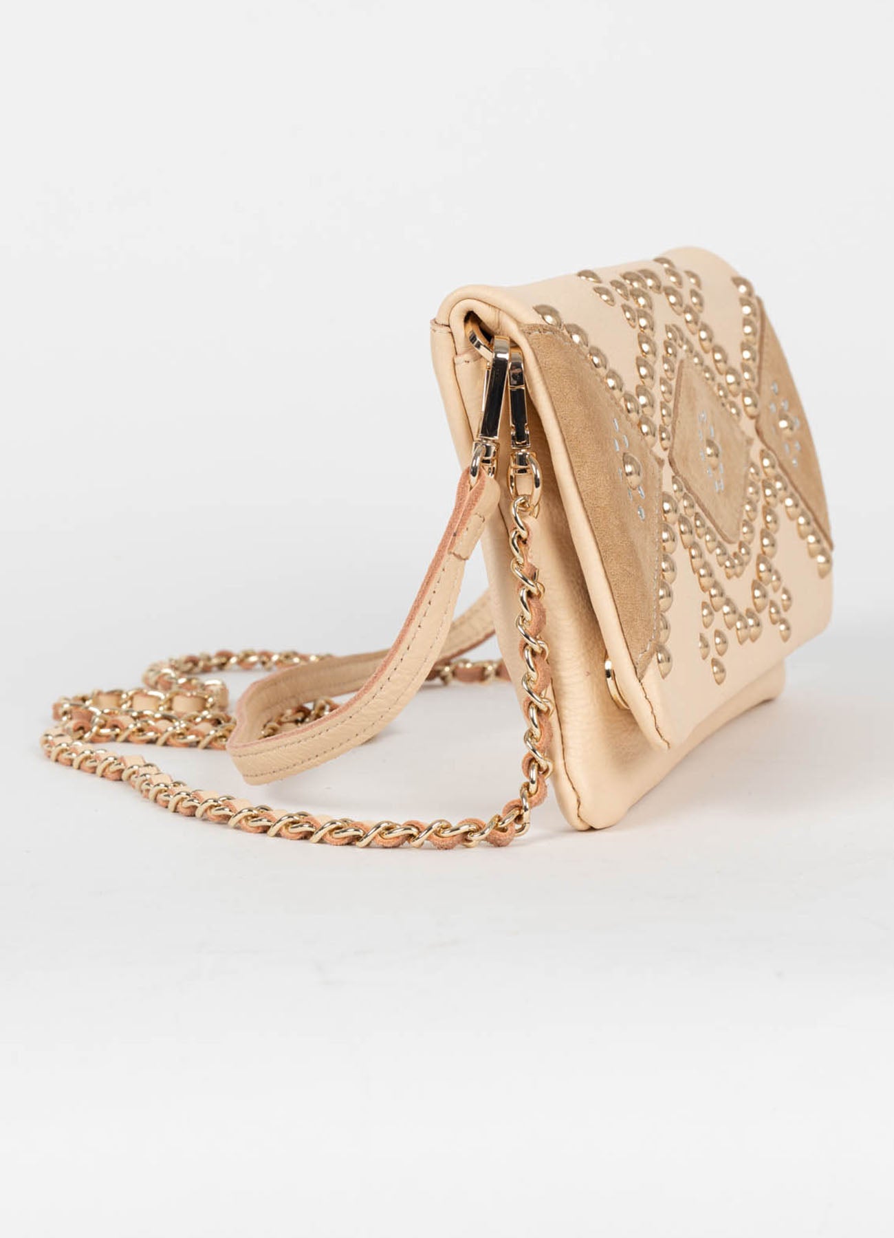 Leather Peach Bag : Peach