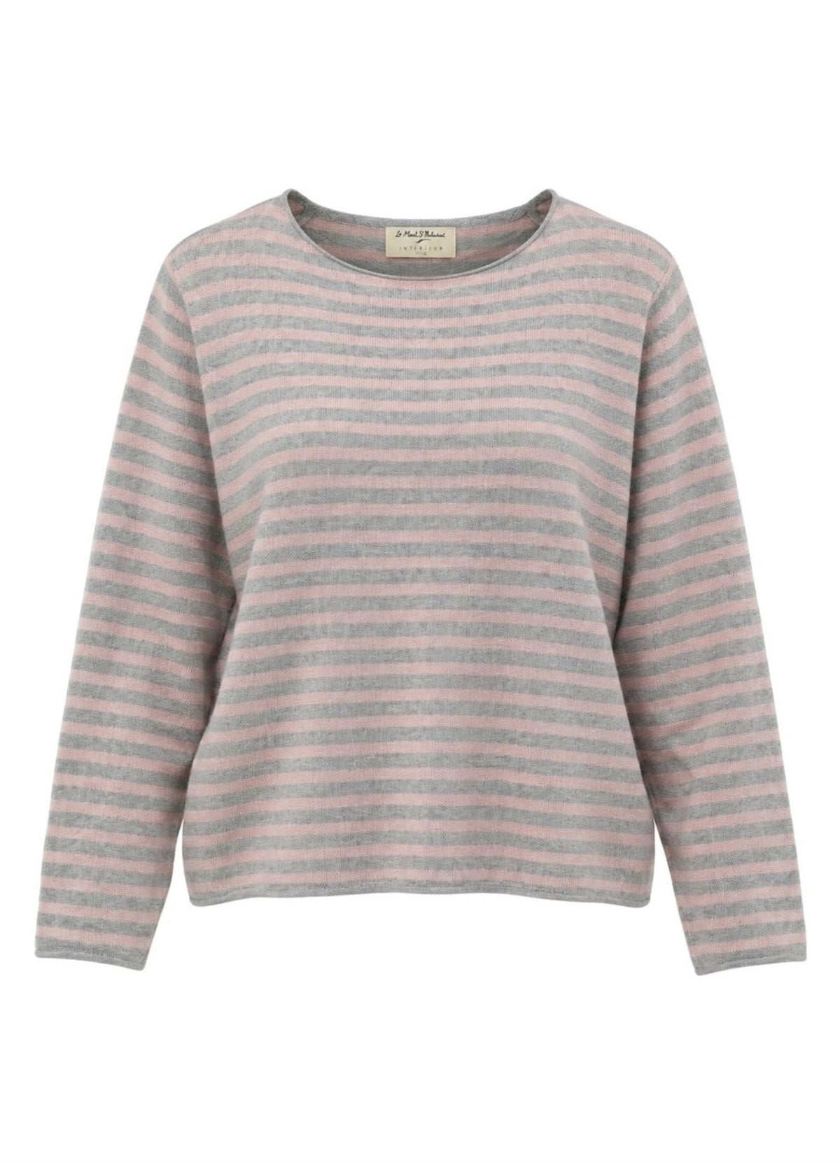 T/Shirt : Gris/Rose