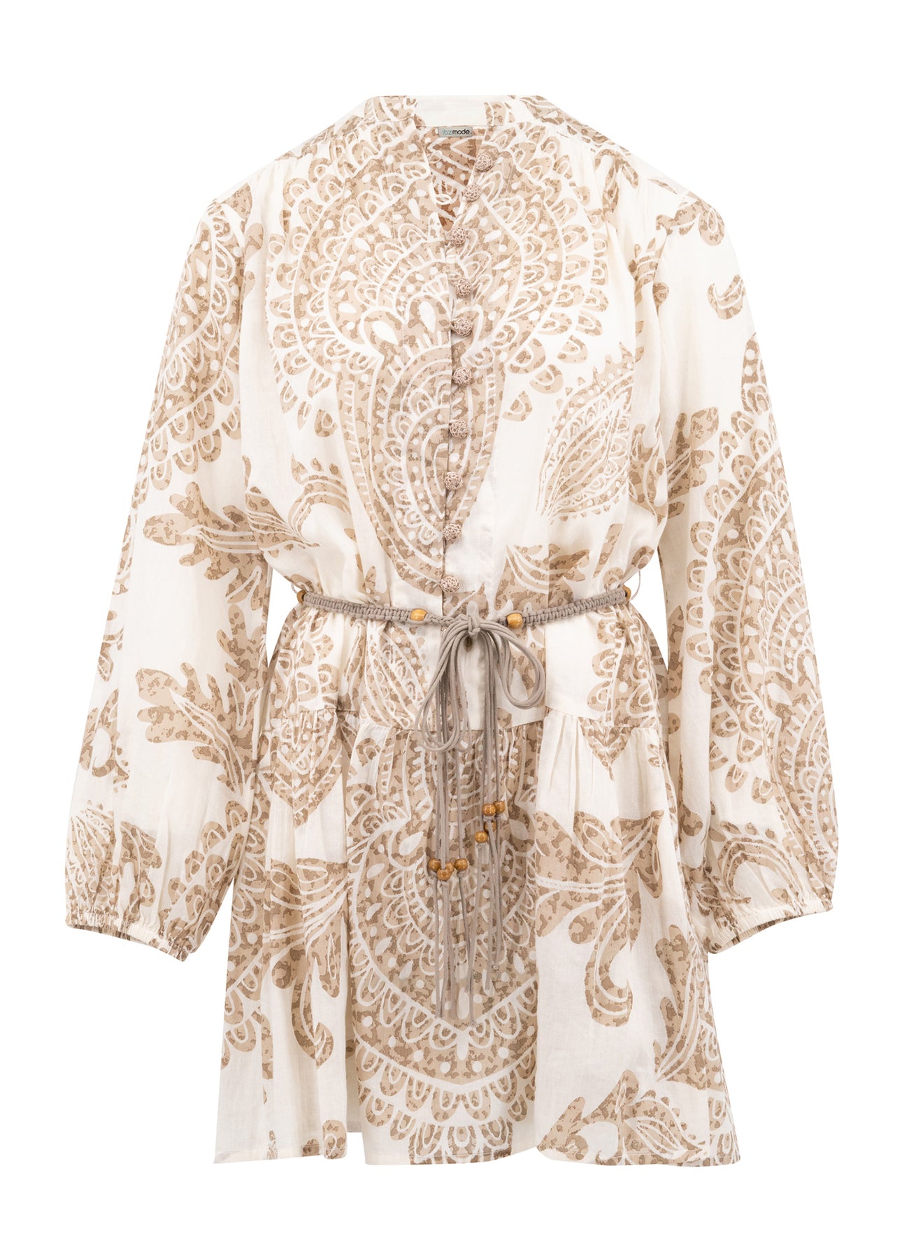 Short Dress Adella Taupe : Taupe