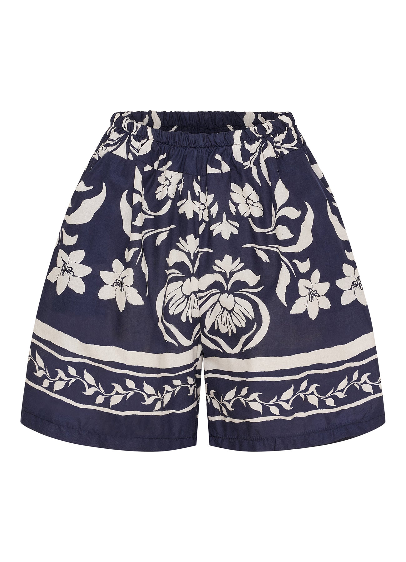 Siena Shorts : Bianco/Bluegn4133