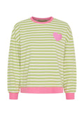 Mdcvilda Ls Tee : Green/Baby