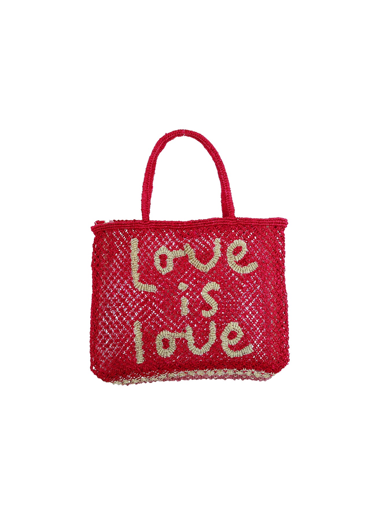 Bag : Raspberry/Natural