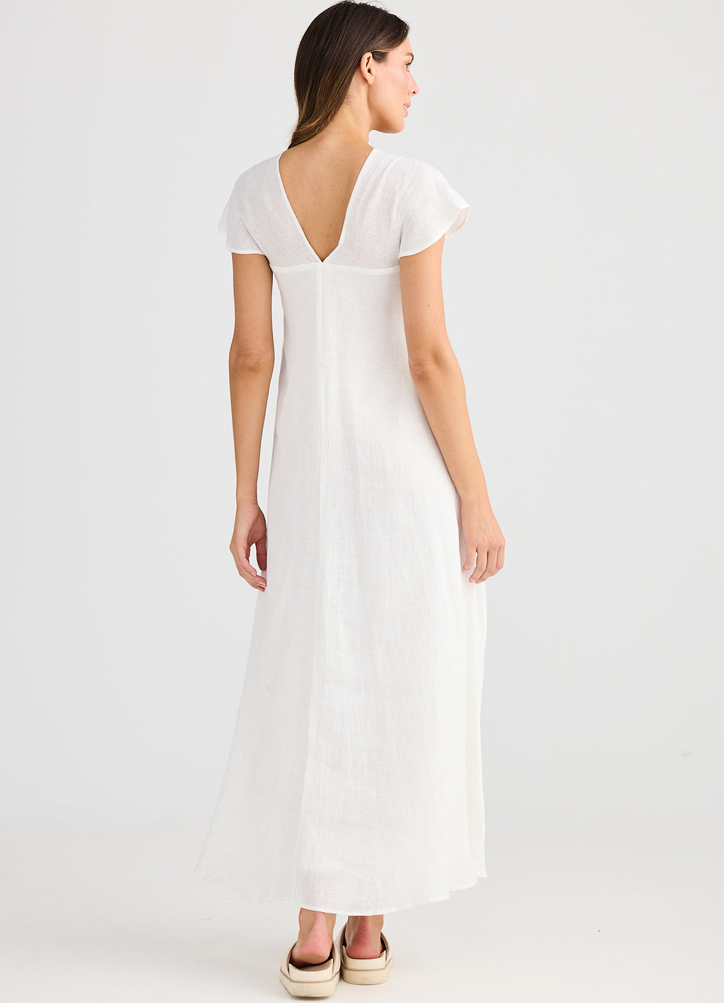 Sail Away Dress : White