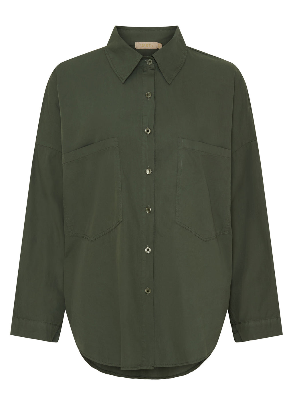 Cecile Shirt : Military 3089