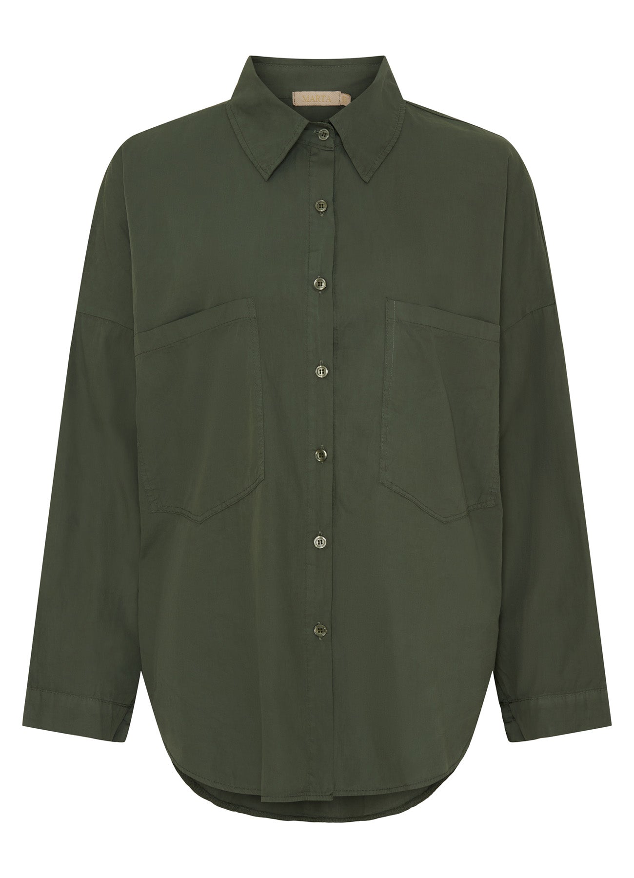 Cecile Shirt : Military 3089