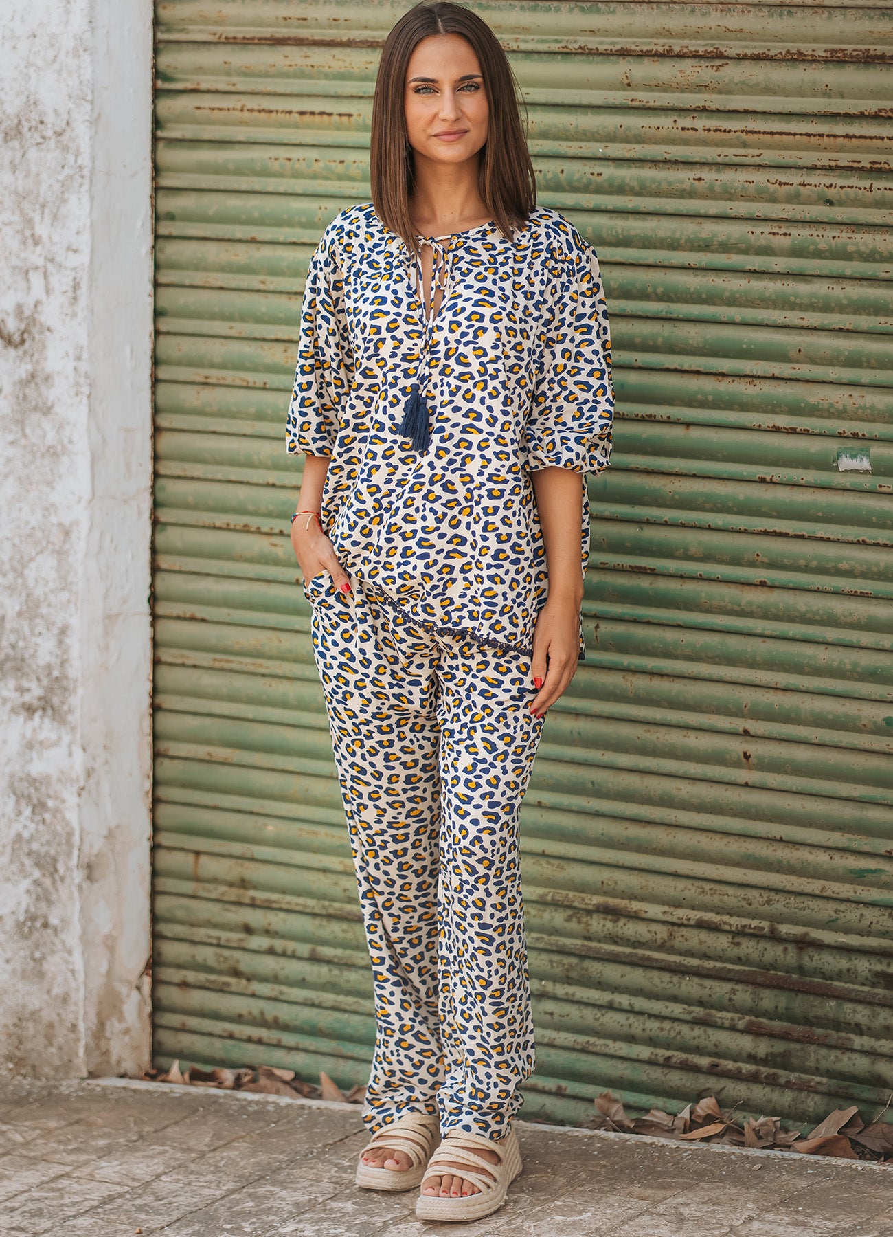 Blouse : Animal Print