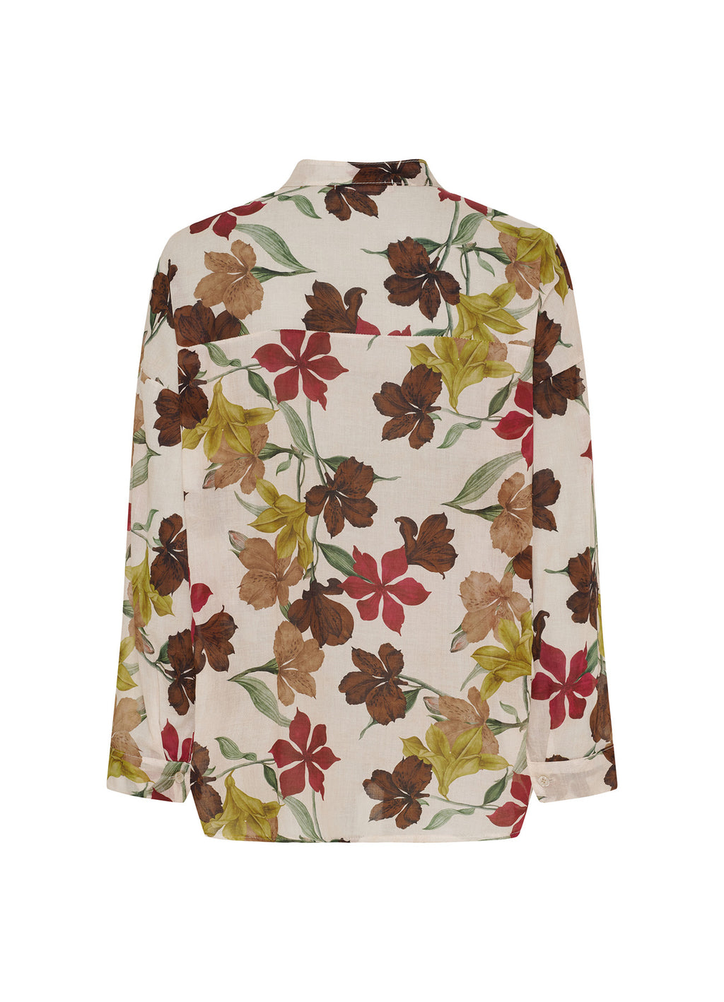 Mdclotus Shirt : Beige Flower
