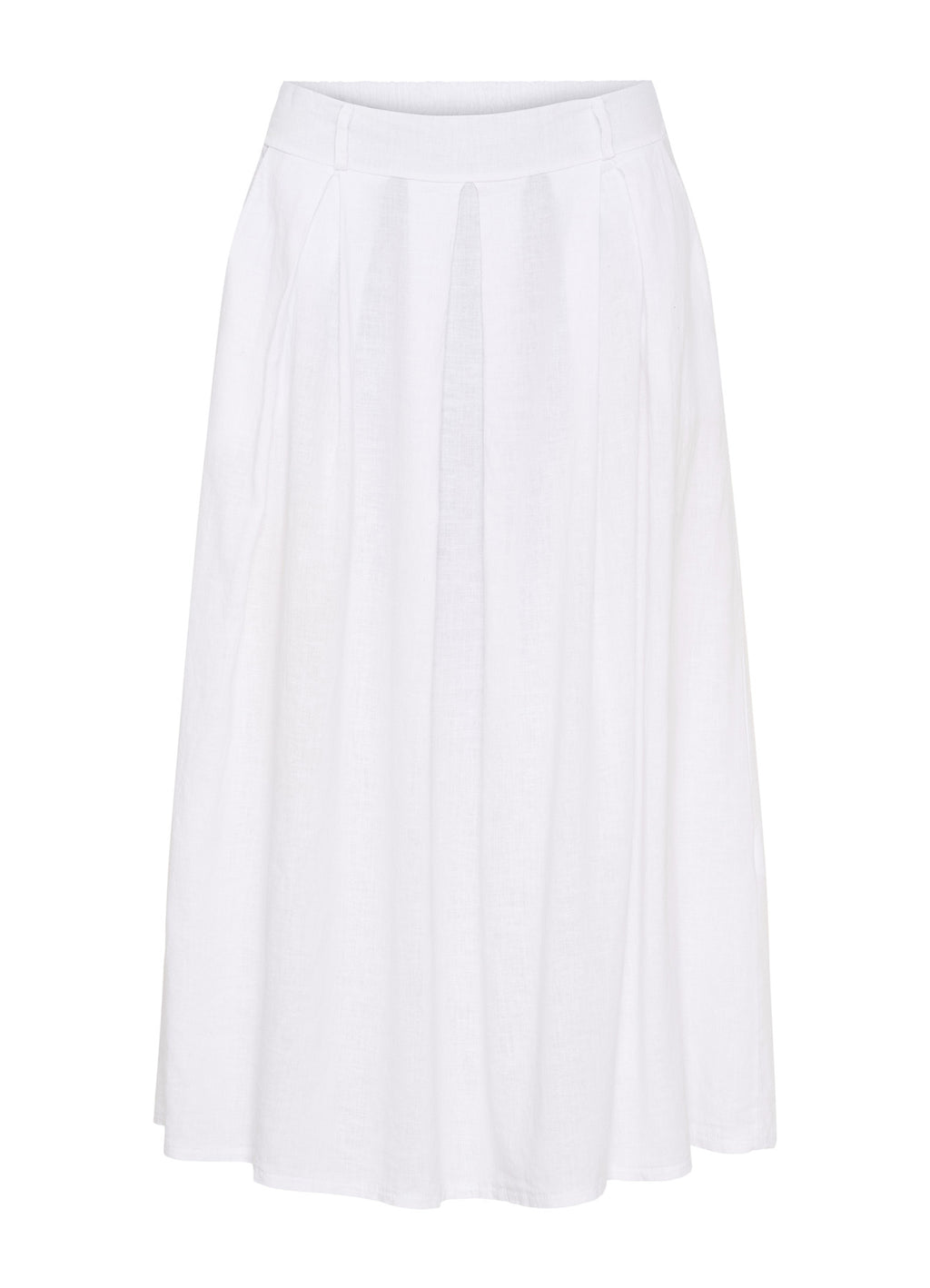 Leona Skirt : Optical White