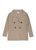 Veste En Maille : Taupe