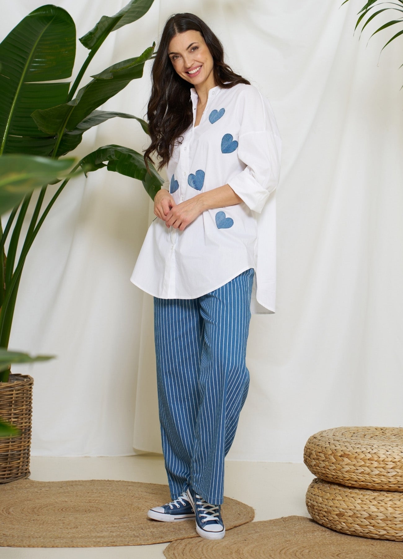 Cecilia Shirt : White