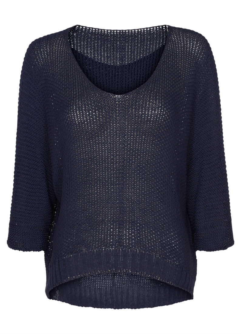 Betina Knit : Navy 123