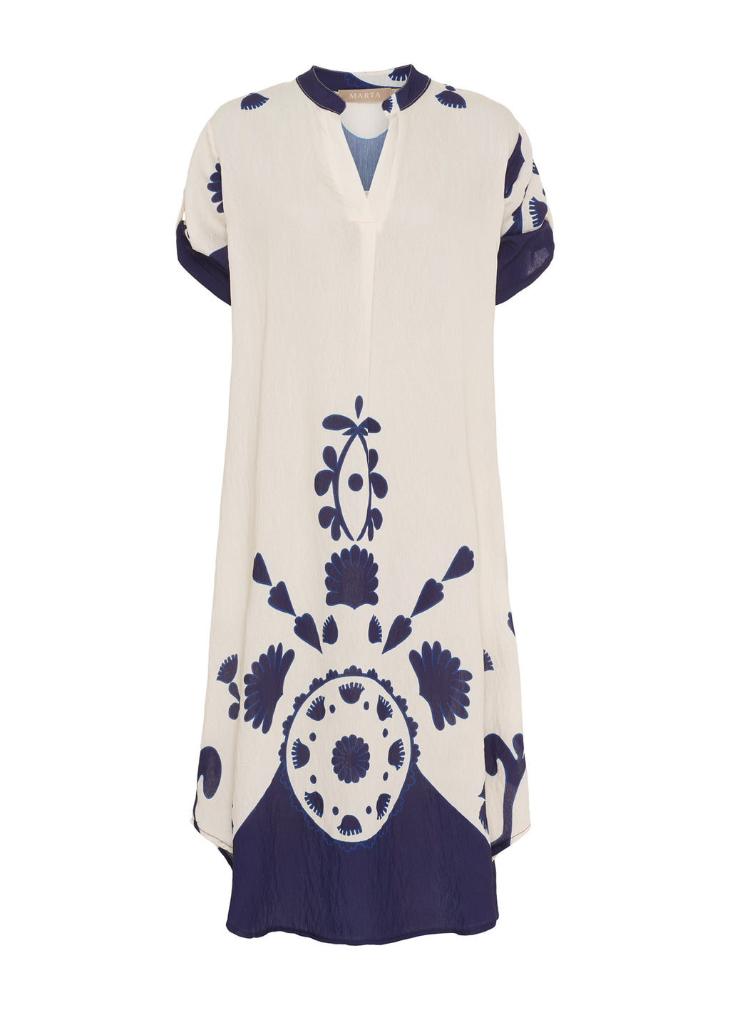 Helma Dress : Blue-V4058Tpi