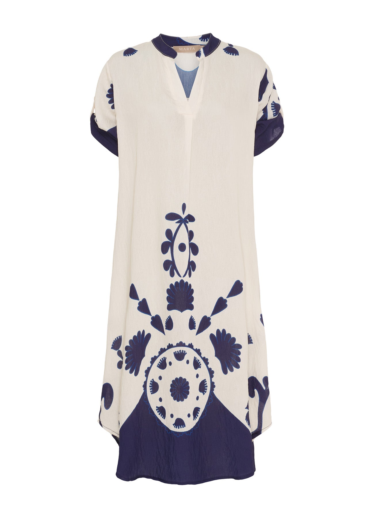 Helma Dress : Blue-V4058Tpi