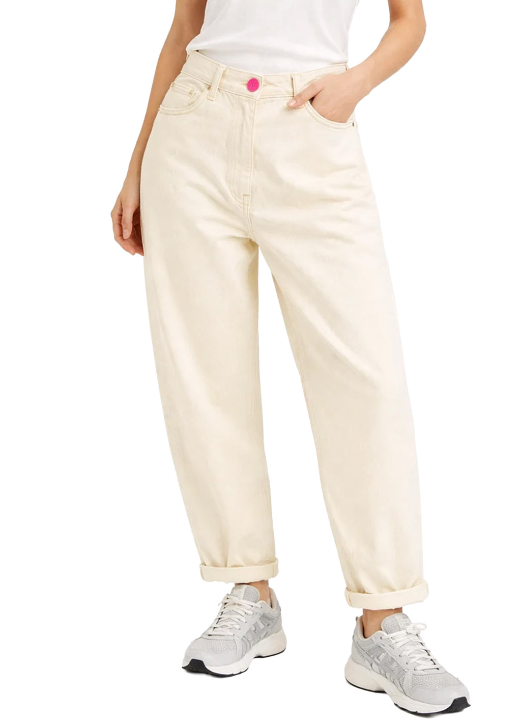 Pant : Light Yellow