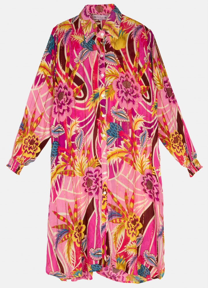 Positano Rosa Long Blouse : Pink