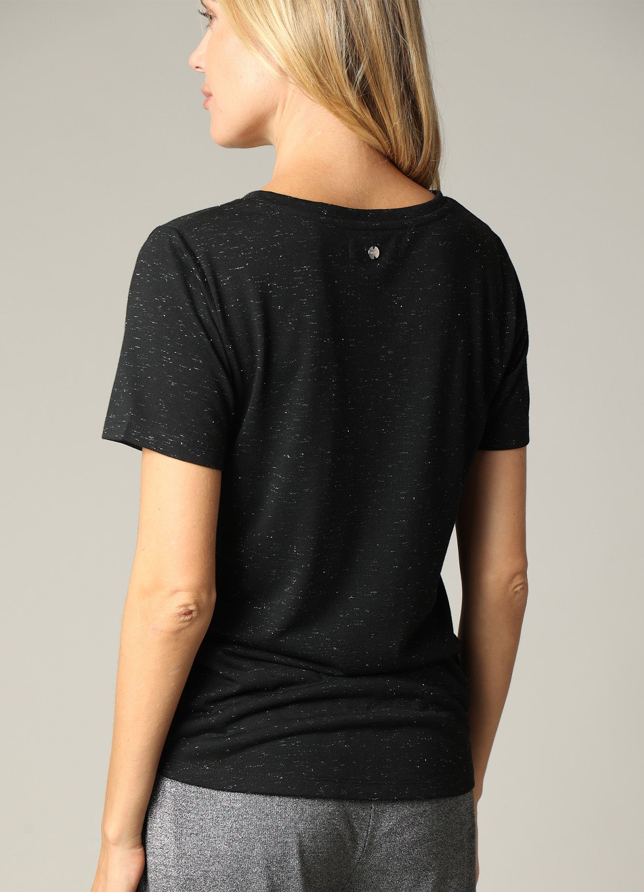 Tee/Shirt : Black Melange