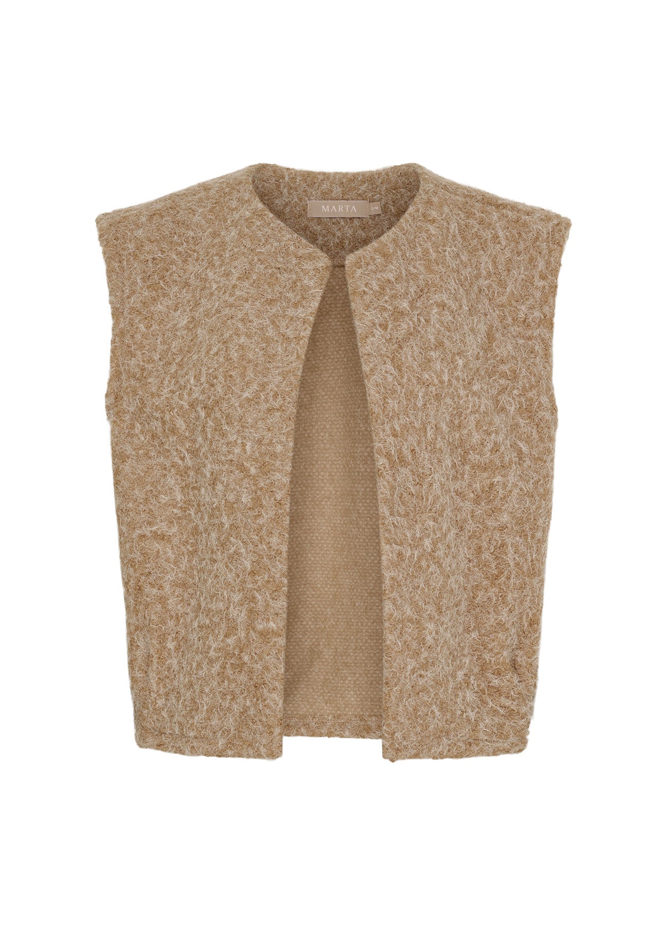 Mdccapella Knit Vest : Camello4