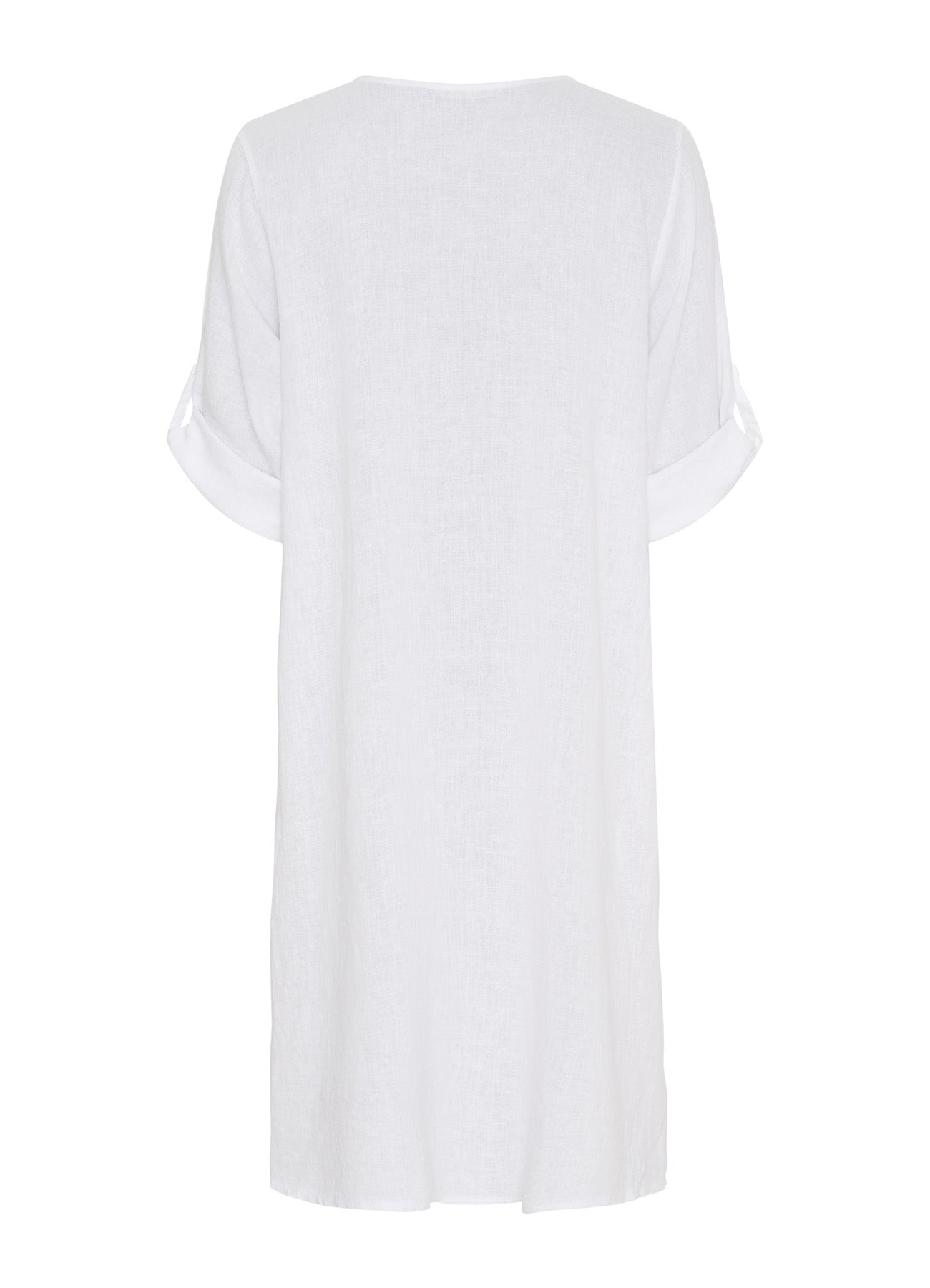 Mariella Dress : Optical White