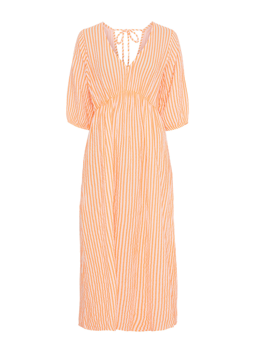 Amaris Dress : Orange Fluo