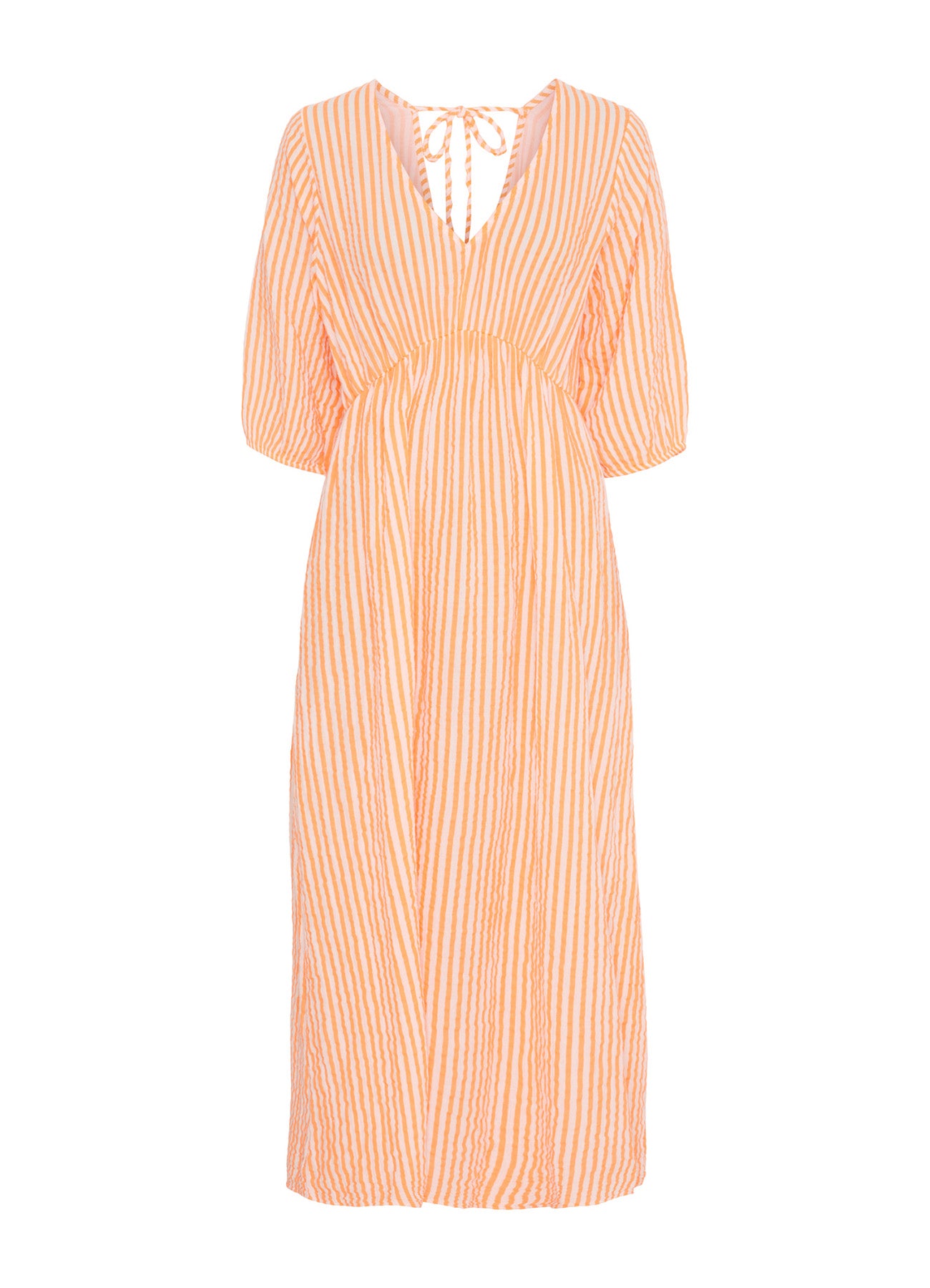 Amaris Dress : Orange Fluo