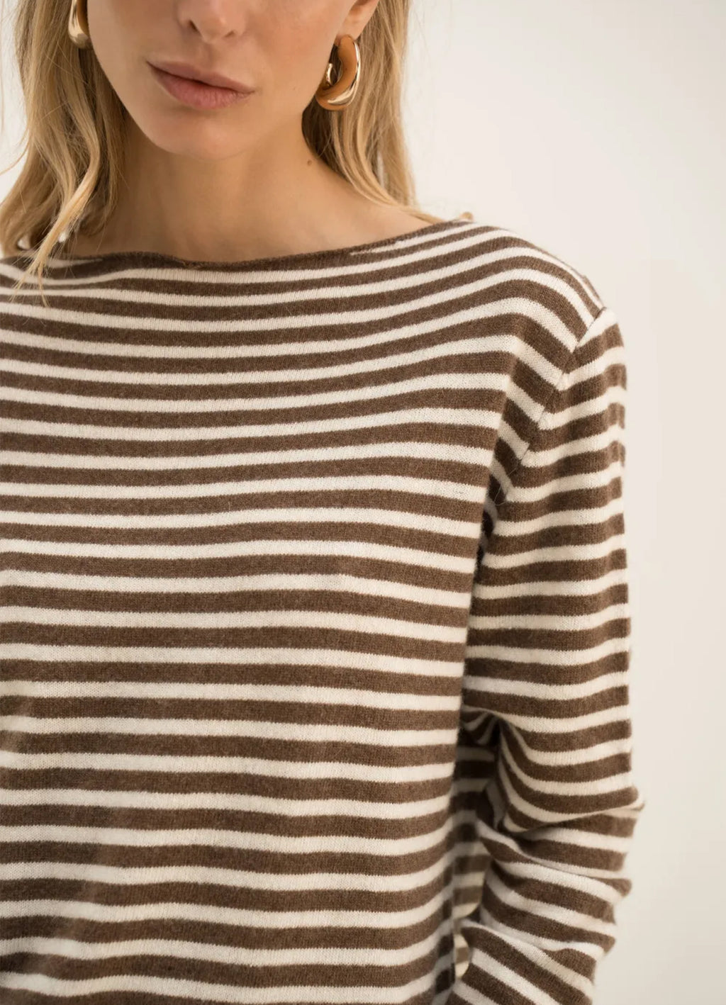 Cashmere : Choco/Blanc