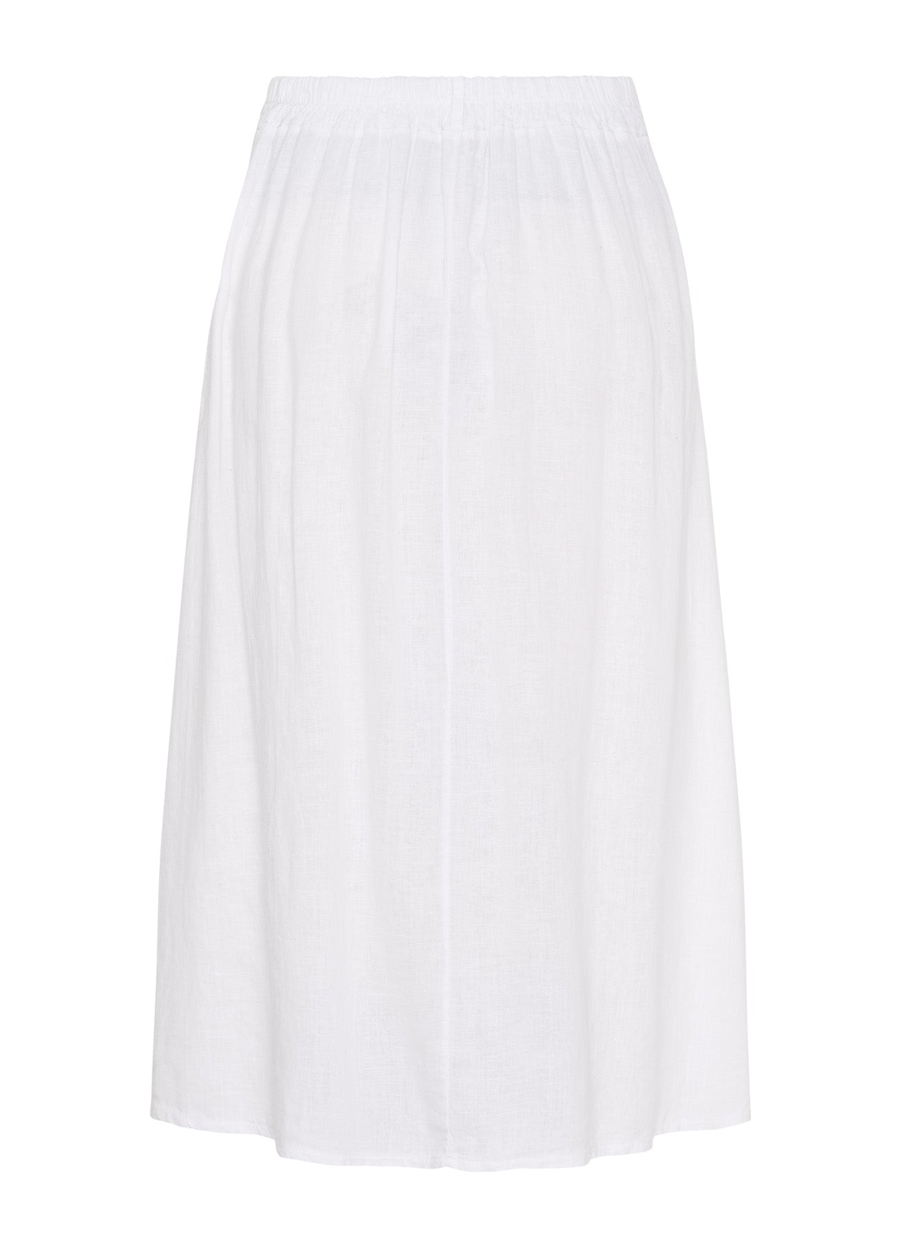 Leona Skirt : Optical White