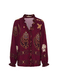Mdcbrook Shirt : Bordeaux10882Tpd
