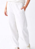 Jega Carrot Shape Joggers : White