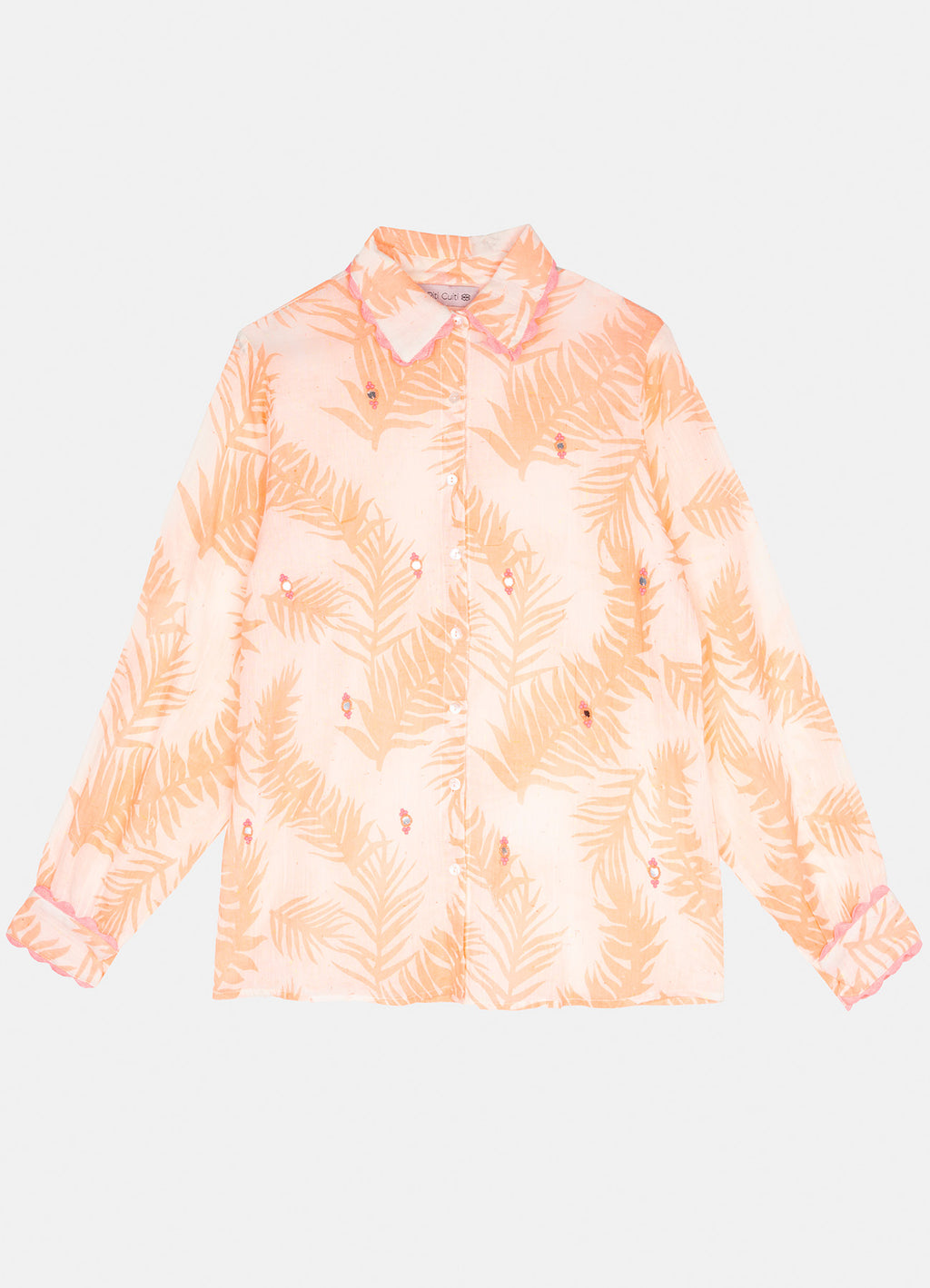 Nilo Neon Orange Shirt : Orange