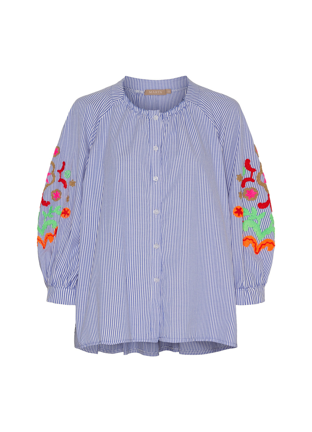 Mdcaleta Shirt : Blue Denim Stripe