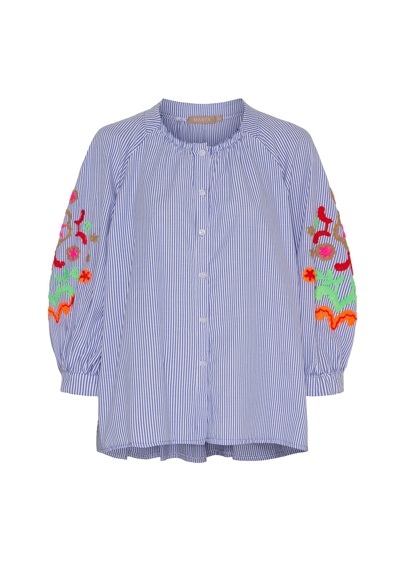 Mdcaleta Shirt : Blue Denim Stripe