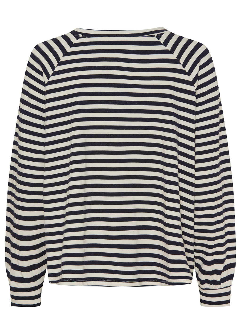 Wilma Blouse : Navy/White
