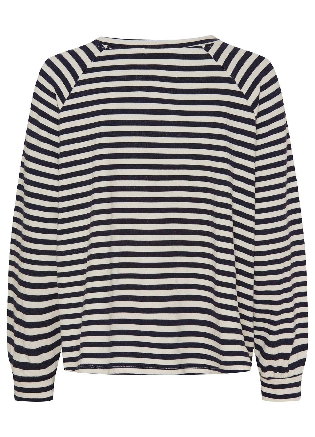 Wilma Blouse : Navy/White